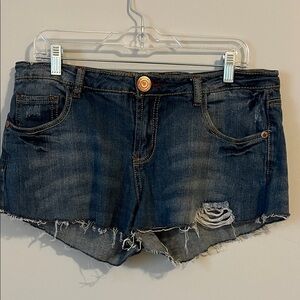 Mossimo Distressed Denim Women Shorts